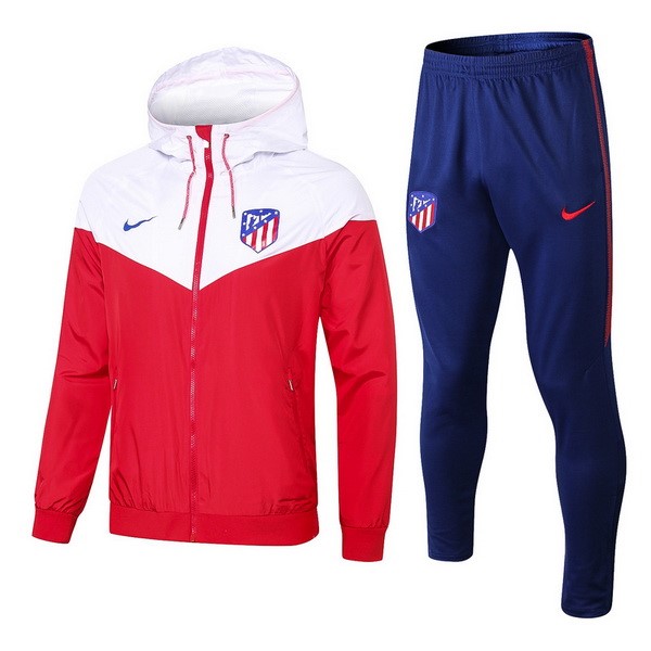 Rompevientos Atletico Madrid Conjunto Completo 2018-2019 Rojo Azul